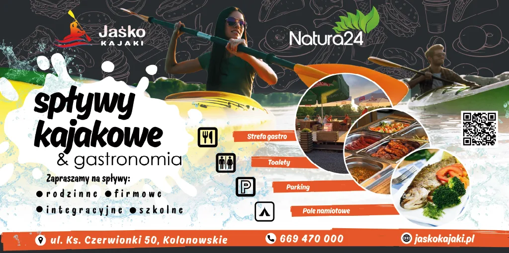 Spływy kajakowe i gastronomia Jaśko Kajaki – Natura24