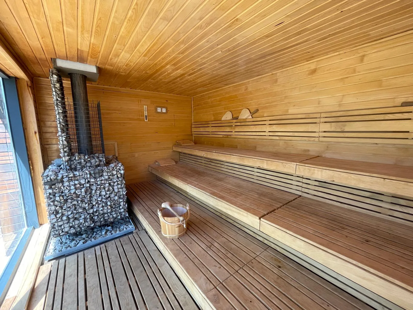 Sauna Natura24 – wnętrze sauny